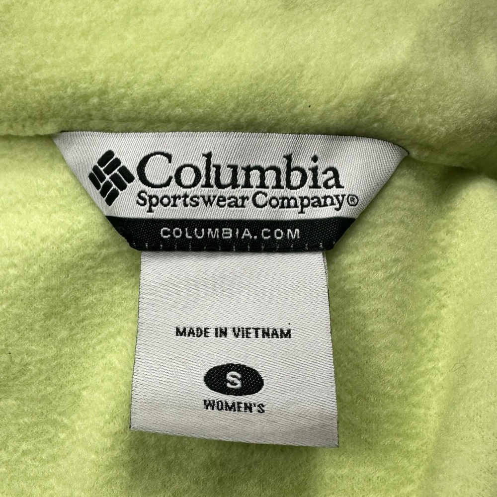 COLUMBIA: NWT Women’s Fleece Fern Creek Vest in Margarita color- Size Small - Picture 9 of 10